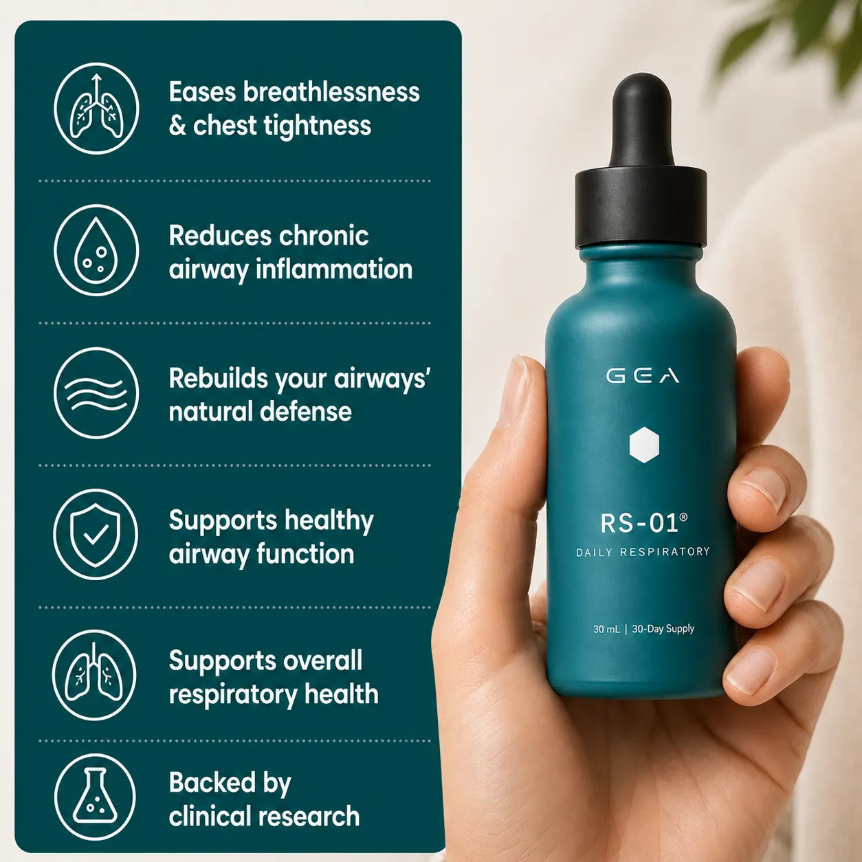 RS-01® - Daily Respiratory & Lung Defense